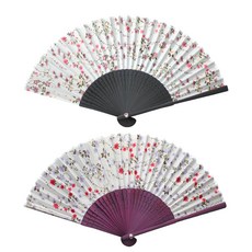 穿孔絲綢折疊霧花套組 2, 混色, 1套