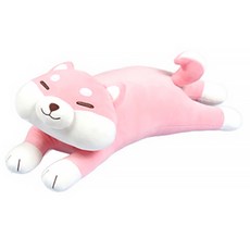 JONi Shiba Mungjji 麻糬娃娃 大, 粉紅色, 55cm