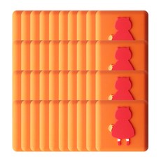 門後防撞墊, 小紅帽款, 40入