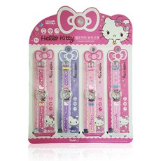 Hello Kitty造型手錶4入組