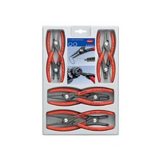 KNIPEX 精密卡環鉗 8 件套 00-20-04SB 25 x 190 x 280 mm, 1套
