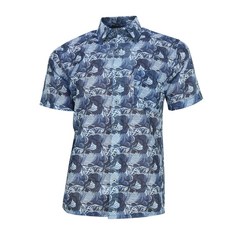 Ferra US 男士花卉圖案短袖高爾夫襯衫 CTYJ2020M0