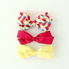 chenny bongbong Floday 髮夾 3件組