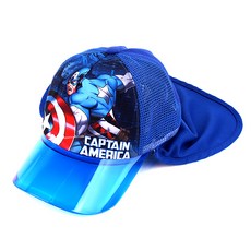 WINGHOUSE 美國隊長圖案防曬翻蓋帽