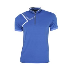 Peraus 男士立領印花短袖高爾夫T恤 CTYJ2006M0