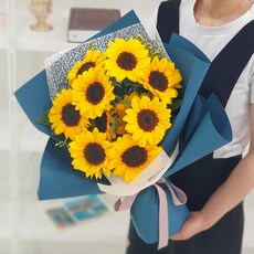 생화 플라워마켓 꽃다발 S, 해바라기