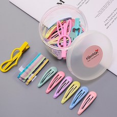 HANNAL RIBON 髮夾 24入+1字髮夾 10入+隨機髮夾 3入