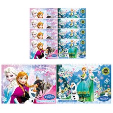 FROZEN 冰雪奇緣素描本 10入 隨機出貨, 26張, 250 x 345 毫米