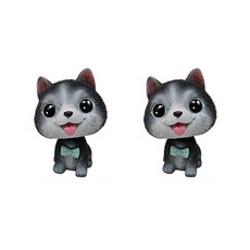 앤티스 똘망똘망댕댕이 차량용 인테리어 장식 2p, 허스키