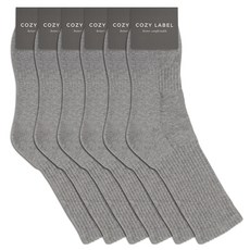 COZY LABEL 男士運動氣墊基本襪 6雙