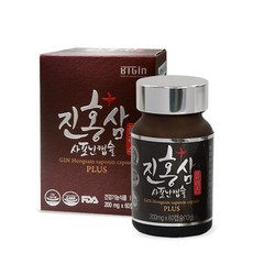 BTGin 紅蔘PLUS膠囊, 60顆, 1罐