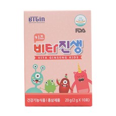 BTGin Vita Ginseng Kids紅蔘飲, 2g, 10條