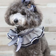팝앤퍼피 마린 강아지 케이프 S, 블루, 1개