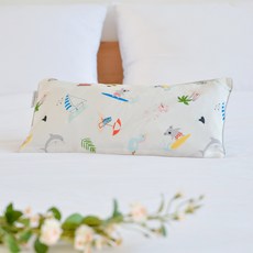 ahtty blanc 涼感蕎麥枕, 無尾熊海灘款, 1個