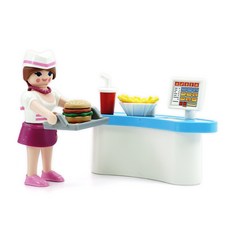 playmobil 摩比人 復活節彩蛋服務員和櫃檯 70084, 1個