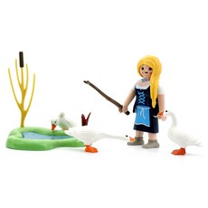 playmobil 摩比人 復活節彩蛋鵝和動物園管理員 70083, 1個