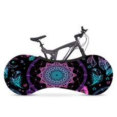 아리코 자전거 오염방지 실내보관 커버, 오로라, 1개