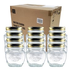 BORMIOLI ROCCO 密封玻璃罐, 300ml, 12入