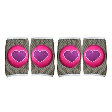 JOY MULTI 透氣護膝, C 愛心魔鬼氈款, 2組