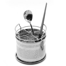 Stenfactory 圓形餐具筒, 單一顏色, 1個