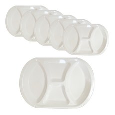 abm 直式4開盤, 白色, 6個