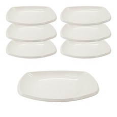 ABM 長方形盤 8號 7入, 單一顏色, 7個