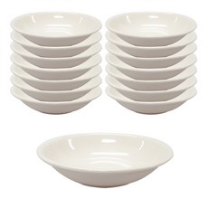 ABM 營養餐盤 4號, 白色, 15個