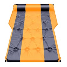SUV 차량용 곡선형 차박캠핑매트 5cm, 오렌지그레이, 1개