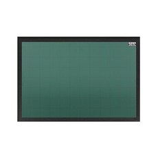 KUMKANG BOARD 磁吸粉筆綠色黑板 黑色邊框, 木質