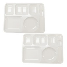 ABM 分隔餐盤 2入, 單色