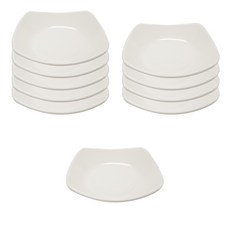 ABM 健康方形盤 4號, 單一顏色, 10個