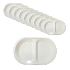 ABM 直式2格分格盤, 單一顏色, 10個