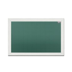 KUMKANG BOARD 磁吸式粉筆綠色黑板 白色邊框, 木質