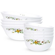 Bormioli ROCCO Catalunya 空氣碗套組 4, 混色, 飯碗 4入+大碗 4入