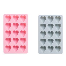 歐文簡單的冰模, D型粉色、藍色, 1套