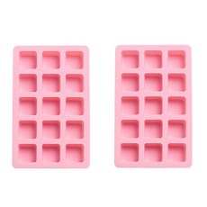 歐文簡單的冰模, A型粉紅色, 2個