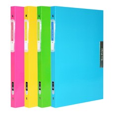 ECO Chungwoon 活頁A4文件夾 40頁 4款, 隨機發貨, 1套
