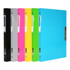 ECO Chungwoon 活頁A4文件夾 40頁 6款, 混色, 1套