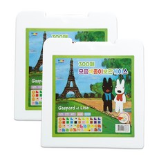 Color Fancy Gaspard and Lisa 收納盒系列 Confetti A 型 300 張, 2個, 40 種顏色