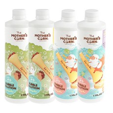 Mother's Corn Soap Bubbles 500ml x 2p + 不易破裂的肥皂泡 500ml x 2p, 混合顏色, 1套