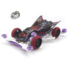 TAMIYA Geo Glider 黑色 SP FM A 總成 Minicar 95564 + Atomic Tuned 2 Motor 15486 套裝, 混色, 1套