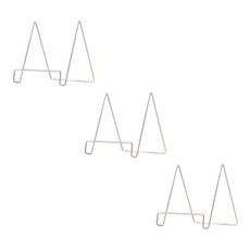 ANTS 多功能線條交叉收納架 L號 3入, 銀