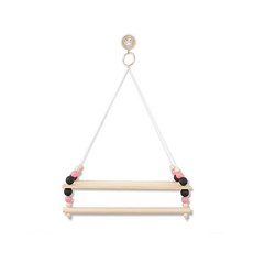 앤티스 컬러비즈 인테리어 벽선반, 핑크화이트