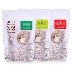 YEON GO FRAM 薄荷茶包 1g 25入+洋甘菊茶包 1g 25入+芙蓉花茶包 1g 25入, 1套