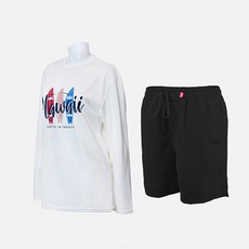 VENDIS 男士夏威夷長袖防曬衣上衣 C264 + 素色沙灘褲 A105 套裝