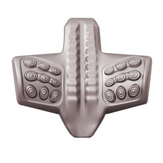 AKESO 腰背按摩枕, 1個, 太空棕