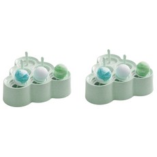 歐文迷你冰棒模具B型, 綠色, 2個