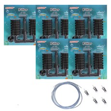 LEECOM 海綿過濾器 IF-732 5p + 空氣軟管 10m + 回流防止器 5p, 1套