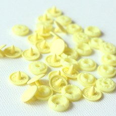 썬그립 일제 썬그립 티단추 9mm, 연노랑, 40개