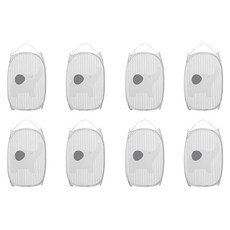 블럭마트 욕실 접이식 빨래 바구니, 코끼리, 8개